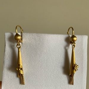 14 kt. Italian Gold earrings